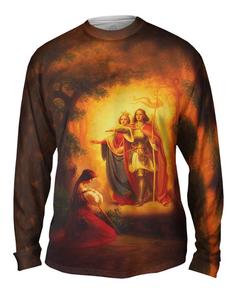 The Maid of Orléans - "Joan Of Arc And The Angels" (1843) Mens Long Sleeve
