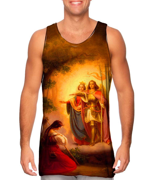 The Maid of Orléans - "Joan Of Arc And The Angels" (1843) Mens Tank Top