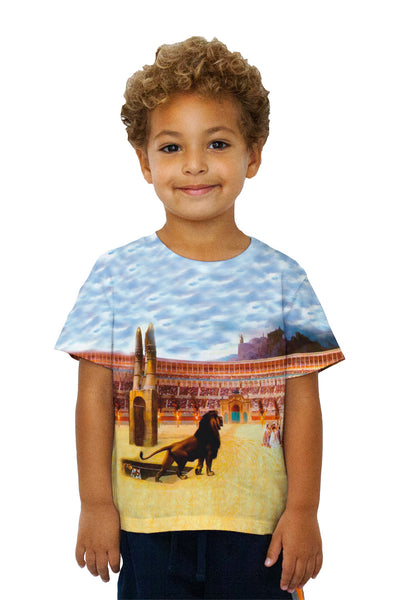 Kids Jean-Leon Gerome - "Christian Martyrs Last Prayer" (1883)&nbsp;Kids T-Shirt