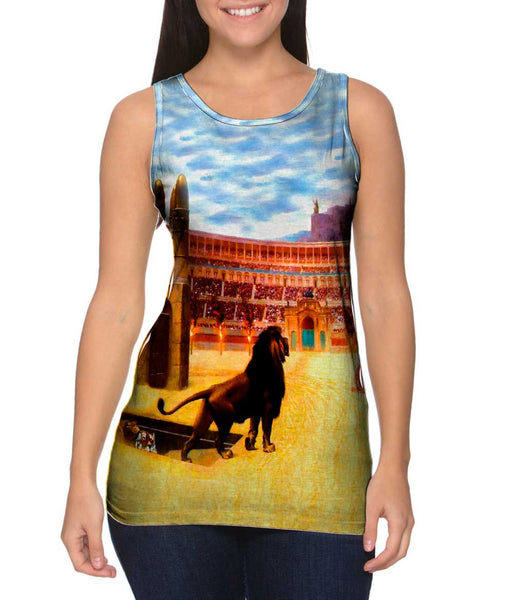 Jean-Leon Gerome - "Christian Martyrs Last Prayer" (1883) Womens Tank Top