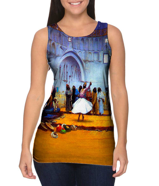 Jean-Leon Gerome - "Whirling Dervishes" (1895)&nbsp;Womens Tank Top