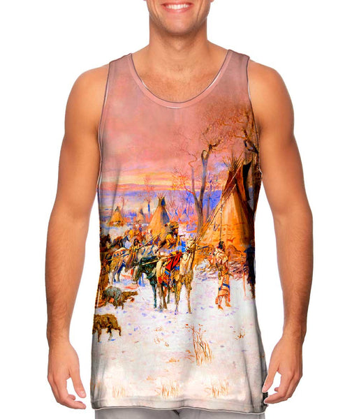 Charles Marion Russell - "Indian Hunters Return" (1900)&nbsp;Mens Tank Top
