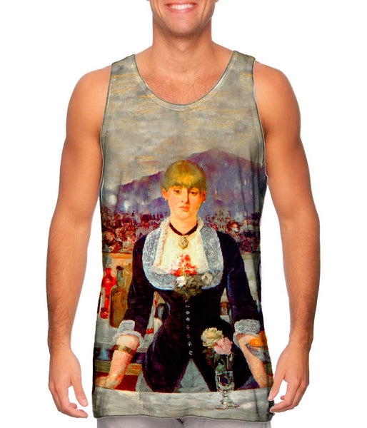 Edouard Manet - "A Bar At The Folies Bergere" (1882)&nbsp;Mens Tank Top