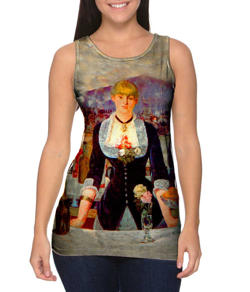 Edouard Manet - "A Bar At The Folies Bergere" (1882)&nbsp;Womens Tank Top