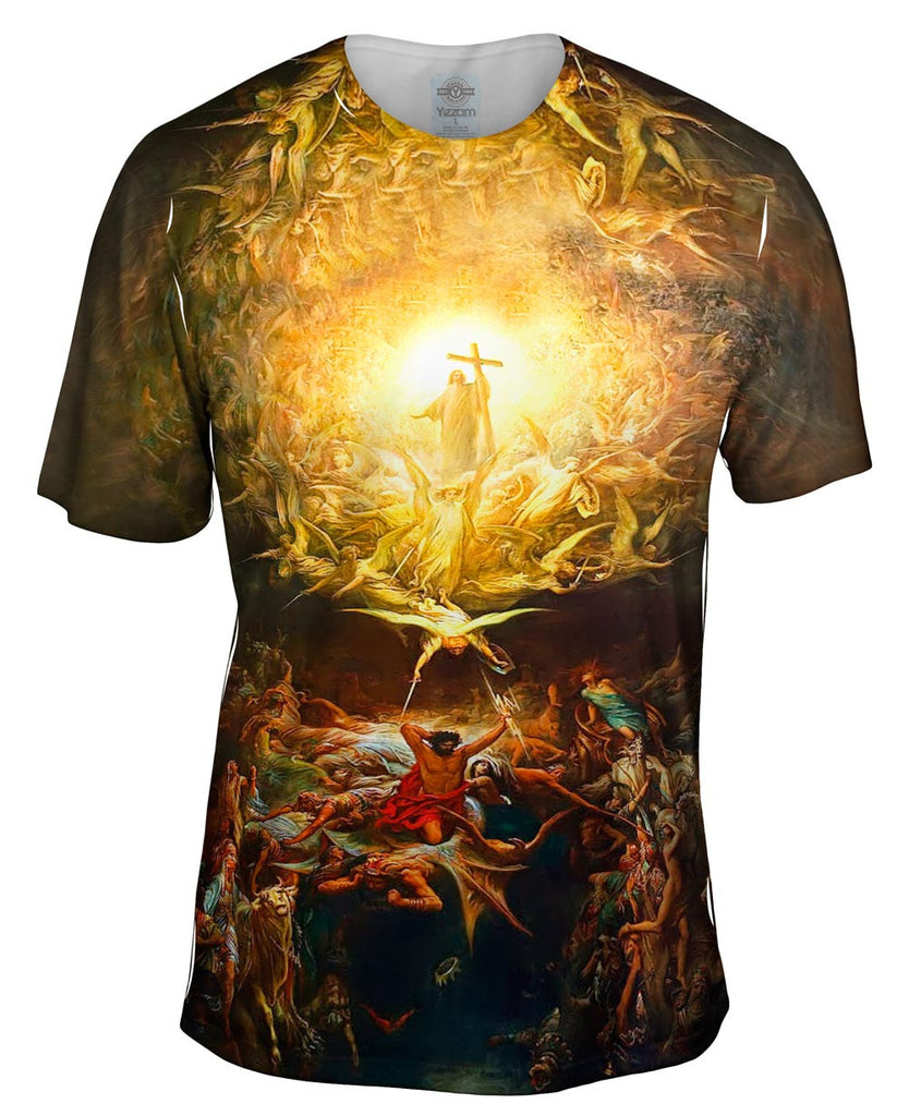 Gustave Dore Triumph Of Christianity 1899 Mens T Shirt Yizzam