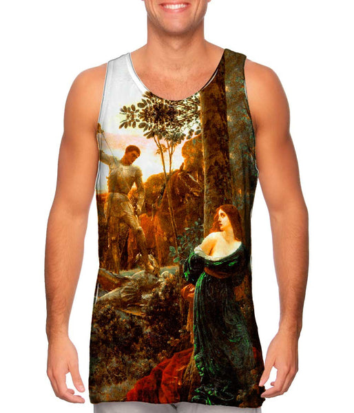 Sir Frank Dicksee - "Chivalry" (1885)&nbsp;Mens Tank Top