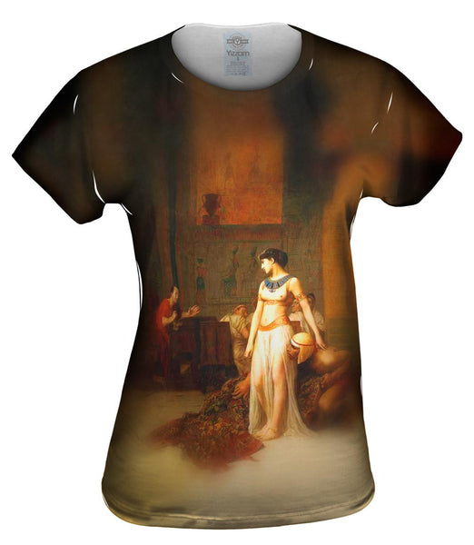 Jean-Leon Gerome - "Cleopatra And Caesar" (1866) Womens Top