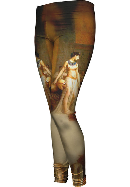 Jean-Leon Gerome - "Cleopatra And Caesar" (1866)&nbsp;Womens Leggings