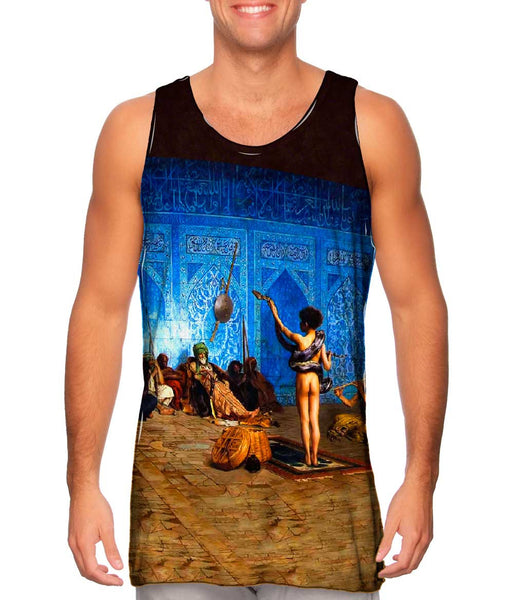 Jean-Leon Gerome - "Snake Charmer" (1870)&nbsp;Mens Tank Top