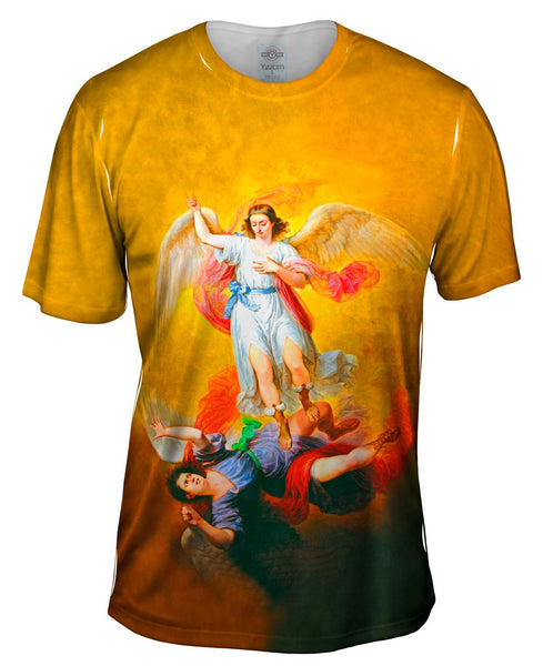 Antonio Maria Esquivel - "The Fall Of Lucifer" (1840) Mens T-Shirt