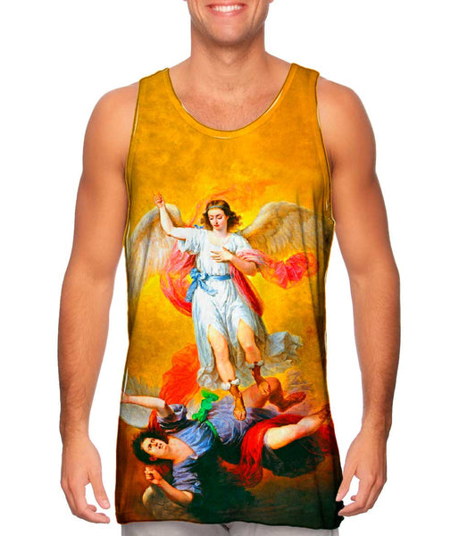 Antonio Maria Esquivel - "The Fall Of Lucifer" (1840) Mens Tank Top