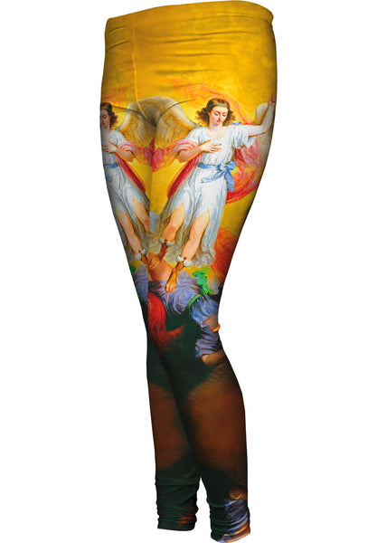 Antonio Maria Esquivel - "The Fall Of Lucifer" (1840)&nbsp;Womens Leggings