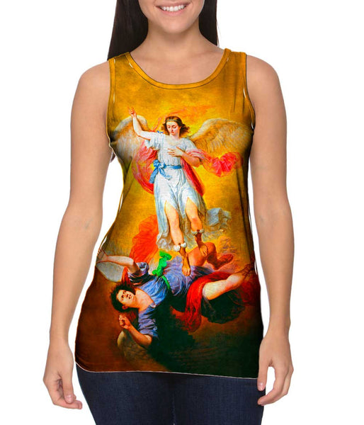 Antonio Maria Esquivel - "The Fall Of Lucifer" (1840) Womens Tank Top