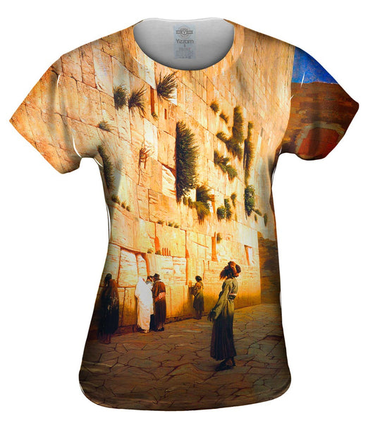 Jean-Leon Gerome - "Solomons Wall Jerusalem" (1870) Womens Top