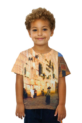 Kids Jean-Leon Gerome - "Solomons Wall Jerusalem" (1870)