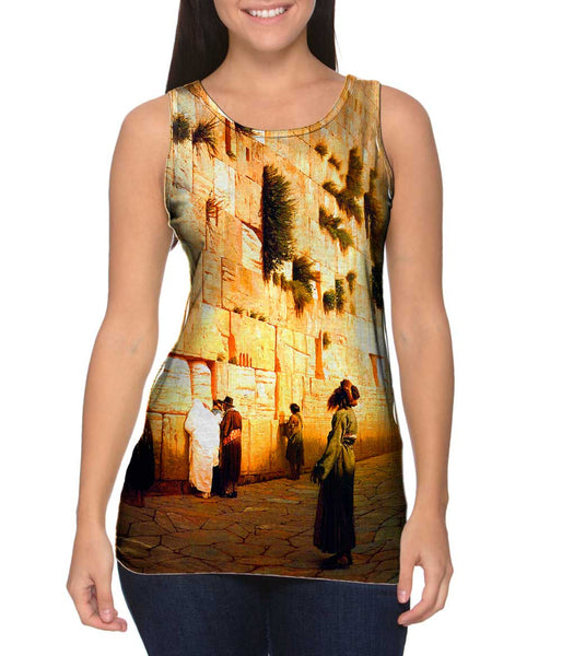 Jean-Leon Gerome - "Solomons Wall Jerusalem" (1870)&nbsp;Womens Tank Top