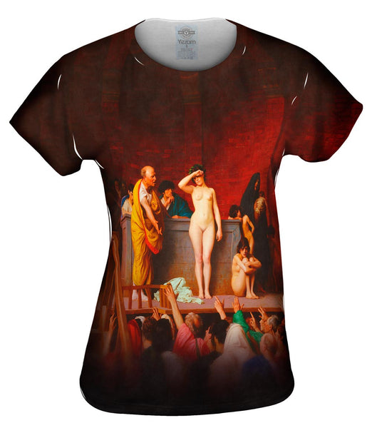 Jean-Leon Gerome - "Slave Market In Rome" (1884)&nbsp;Womens Top