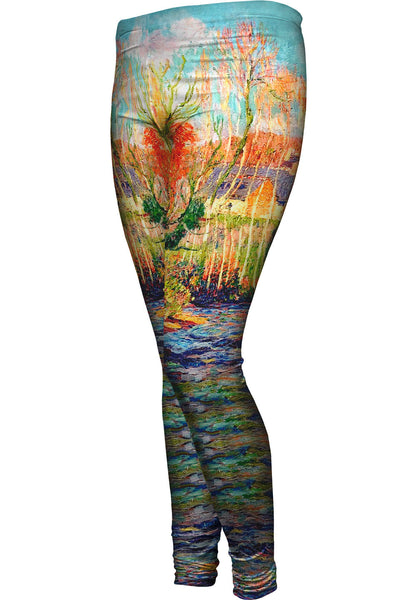 Henri Moret - "Spring At Pont Aven Oil On Canvas" (1902) Womens Leggings