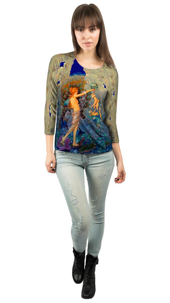 Harold Gaze - "Ocean Fairy" (1919)&nbsp;Womens 3/4 Sleeve