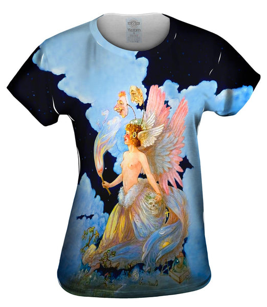 Harold Gaze - "The Torch Of Truth " (1919)&nbsp;Womens Top