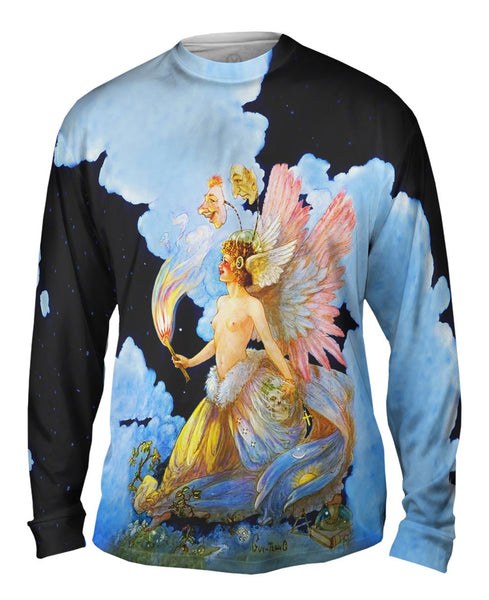 Harold Gaze - "The Torch Of Truth " (1919) Mens Long Sleeve