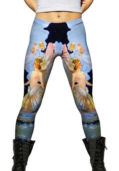 Harold Gaze - "The Torch Of Truth " (1919)&nbsp;Womens Leggings