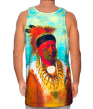 Native American Art - "The White Cloud Head Chief Of The Iowas" (1844)