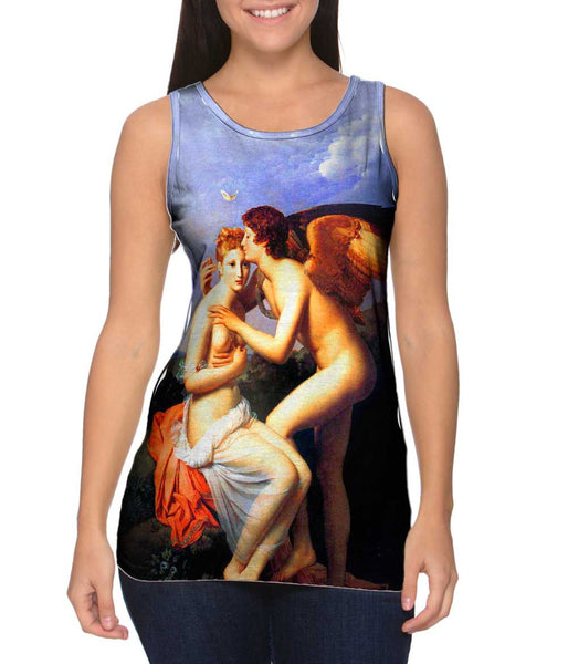 Francois Gerard - "Psych Receiving Cupids First Kiss " (1798)&nbsp;Womens Tank Top