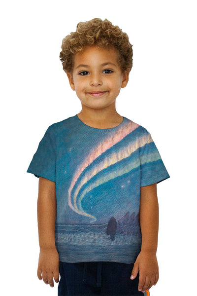 Kids Fridtjof Nansen - "Frontispiece From In Northern Mists" (1912)&nbsp;Kids T-Shirt