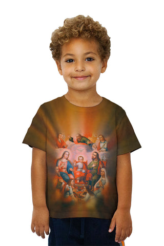 Kids Anonymous Cusco School - "The Family Of Christ Child With The Imprisoned Soul Of Divine Love" (1700)