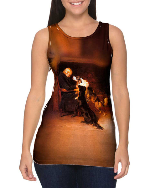 Briton Riviere - "The Long Sleep" (1868) Womens Tank Top