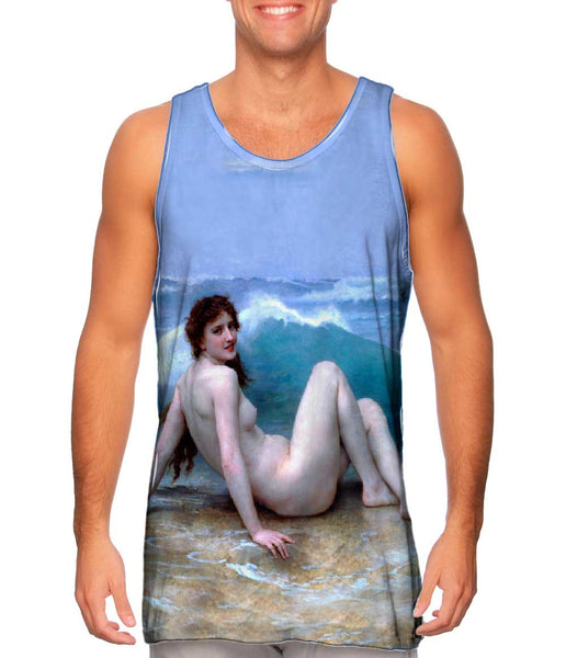 William Adolphe Bouguereau - "The Great Wave" (1896)&nbsp;Mens Tank Top