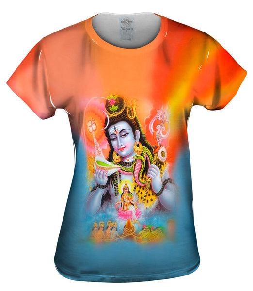 Hindu God - "Lord Shiva Shankar" Womens Top