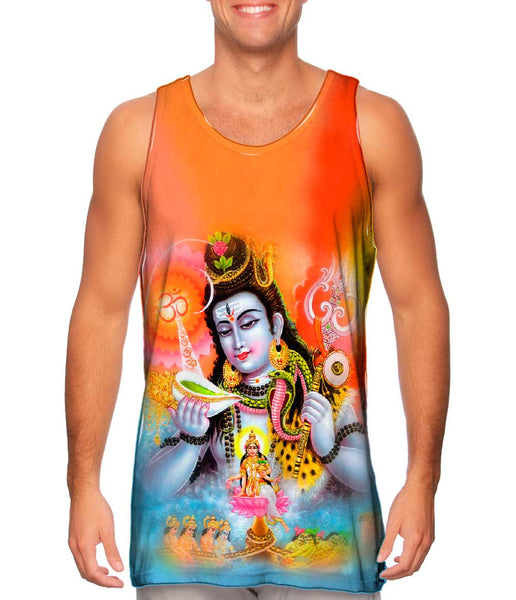 Hindu God - "Lord Shiva Shankar"&nbsp;Mens Tank Top