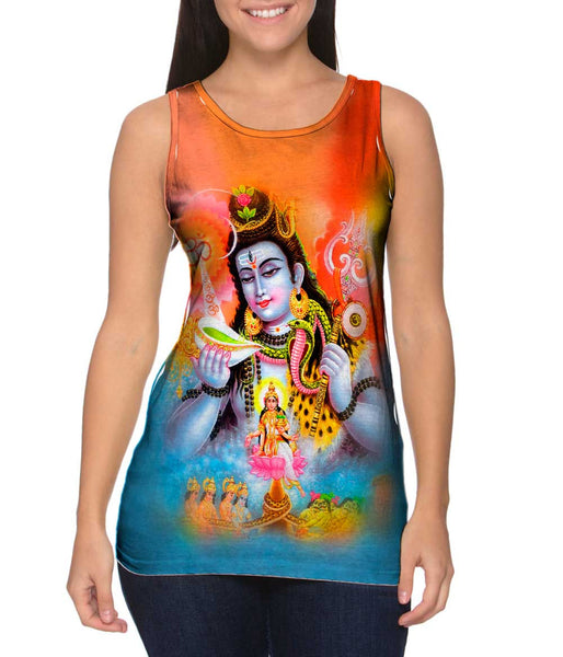 Hindu God - "Lord Shiva Shankar"&nbsp;Womens Tank Top