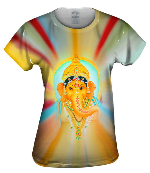 Hindu God - "Ganesha Almighty"&nbsp;Womens Top