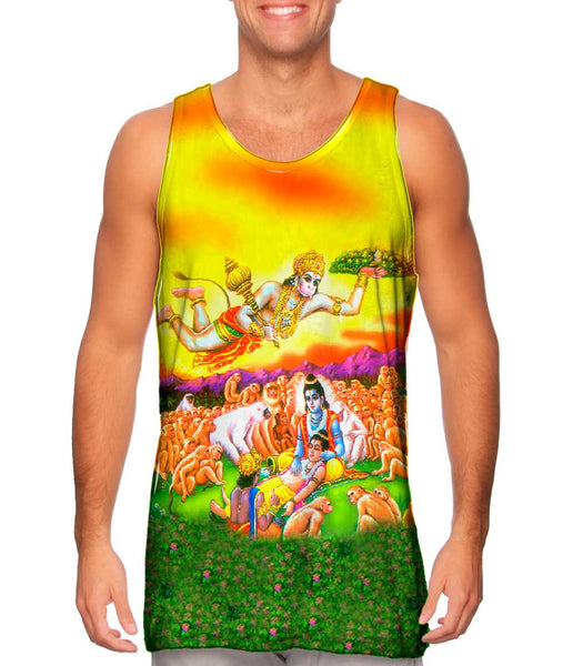 Hindu God - "Bajrang Bali Medical" Mens Tank Top