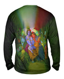Hindu God - "Radha Krishna In The Garden"