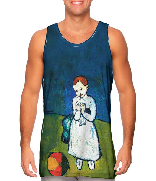 Pable Picasso - "Child With Dove" (1901)&nbsp;Mens Tank Top
