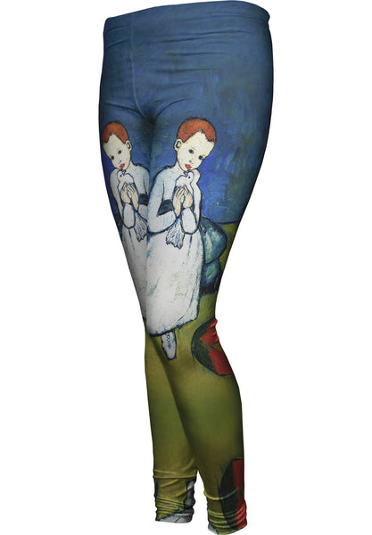 Pable Picasso - "Child With Dove" (1901)&nbsp;Womens Leggings