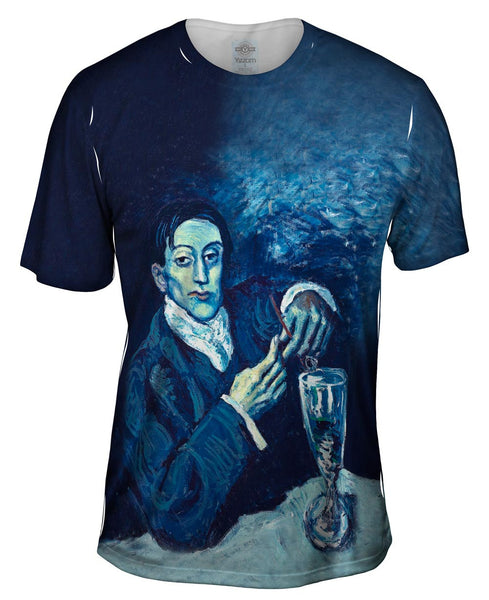 Pable Picasso - "Portrait Of Angel Fernández De Soto" (1903) Mens T-Shirt