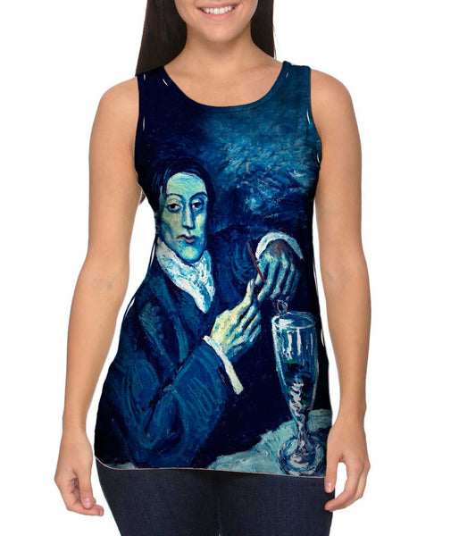 Pable Picasso - "Portrait Of Angel Fernández De Soto" (1903)&nbsp;Womens Tank Top