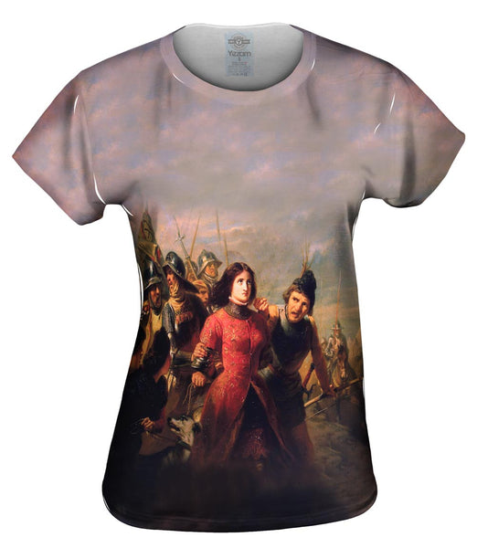 Adolphe Alexandre Dillens - "Capture Of Joan Of Arc" (1852) Womens Top