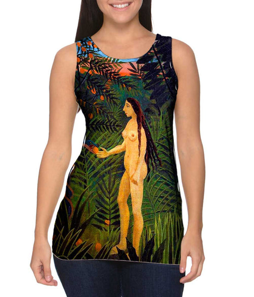 Henri Rousseau - "Eve And The Serpent" (1905)&nbsp;Womens Tank Top