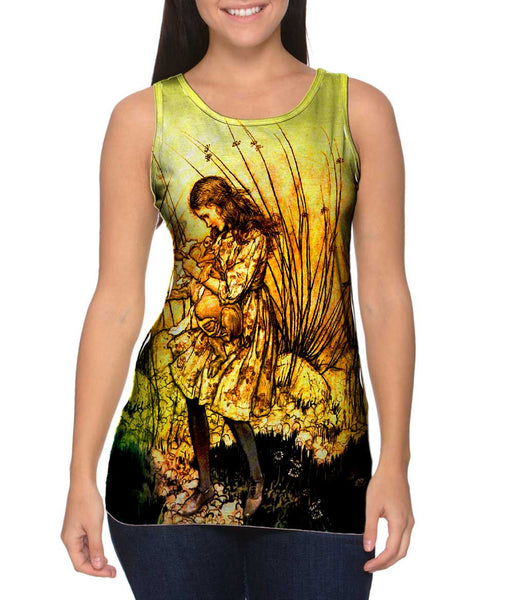 Arthur Rackham - "Alice In Wonderland" (1907) Womens Tank Top