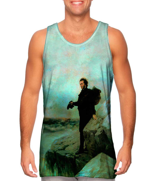 Ivan Aivazovsky - "Pushkins Farewell To The Sea" (1877)&nbsp;Mens Tank Top