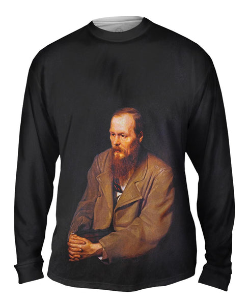 Vasily Perov - "Fedor Dostoyevsky" (1872) Mens Long Sleeve