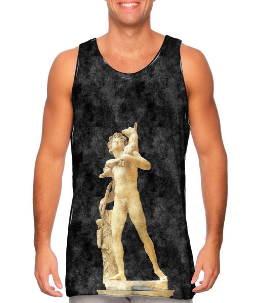 Jebulon - "Statue Barberie Faun With Kid" (1685)&nbsp;Mens Tank Top