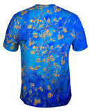 Pop Art - "Van Gogh Blossoming Blue Orange" (1890)
