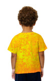 Kids Pop Art - "Van Gogh Blossoming Yellow Orange" (1890)
